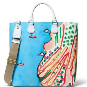 Michael Kors Christina Zimple Coastal Dandridge Tote NWT